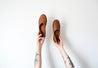 Sample Sale: Men's Heritage Solid Shoe in Walnut