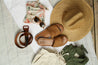 Men's Woven Sandal in Honey